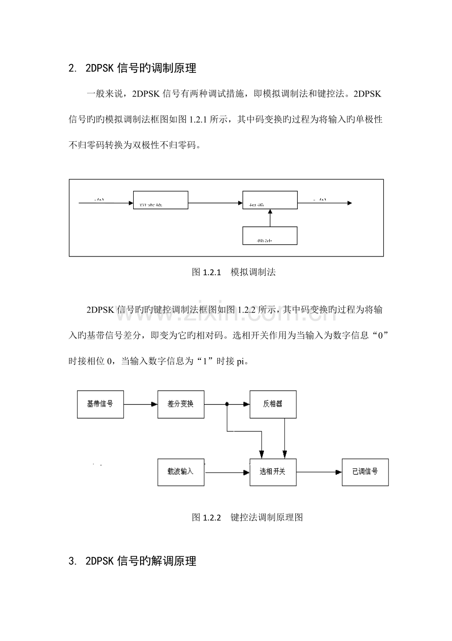 2023年通信原理2DPSK调制与解调实验报告.docx_第3页