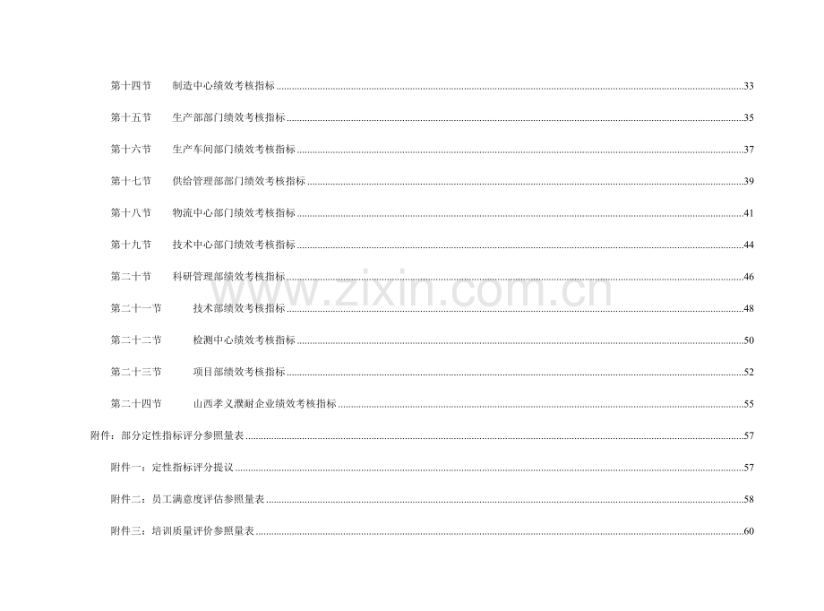 高温材料有限公司部门绩效考核指标体系.doc_第3页