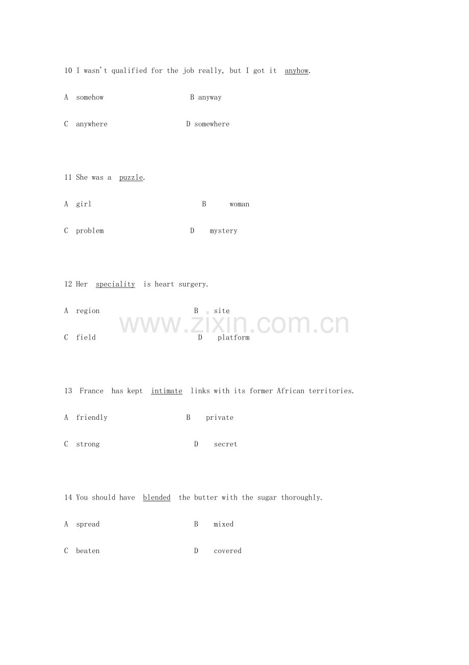 2023年职称英语等级考试试卷综合类B级试题.doc_第3页