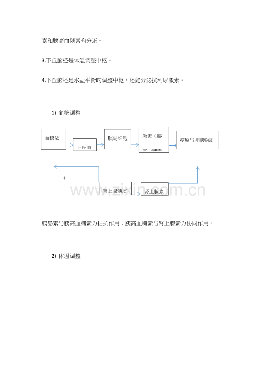 2023年人体稳态的调节知识点总结.docx_第2页