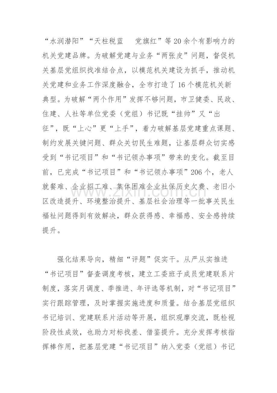 推动基层党建“书记项目”落地见效工作总结.docx_第2页