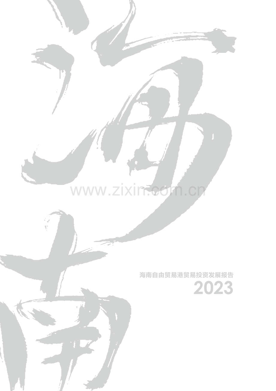 2024年海南自由贸易港贸易投资发展报告.pdf_第2页