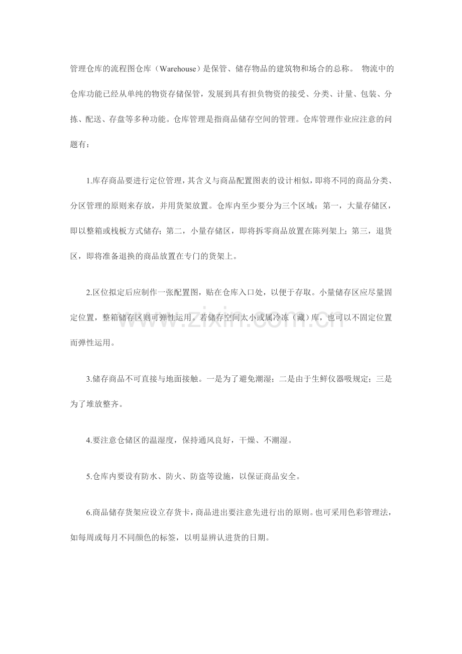 仓库管理仓库的流程图.doc_第1页