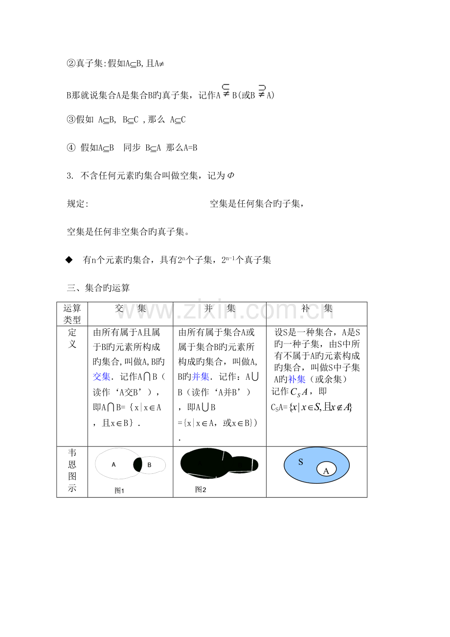 2023年高一数学必修一全册知识点定义公式定理.doc_第3页