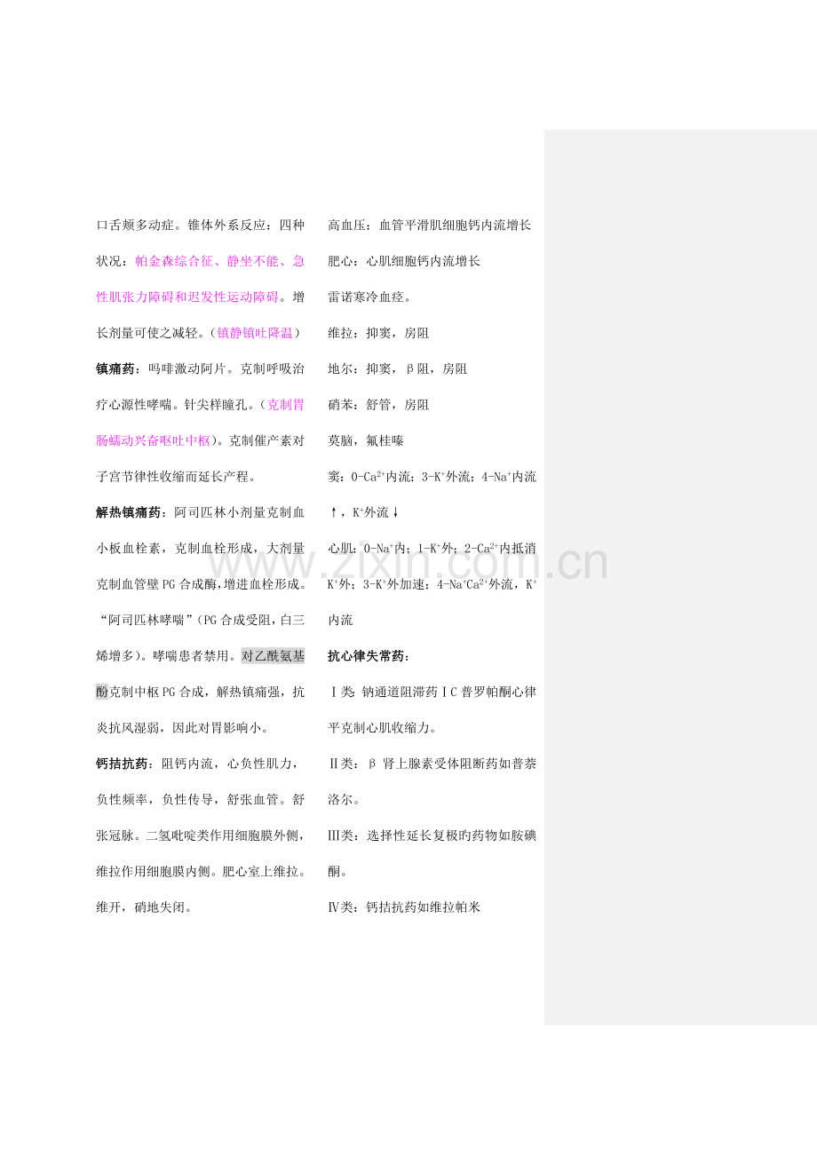 2023年执业医师资格考试药理学总结.doc_第3页