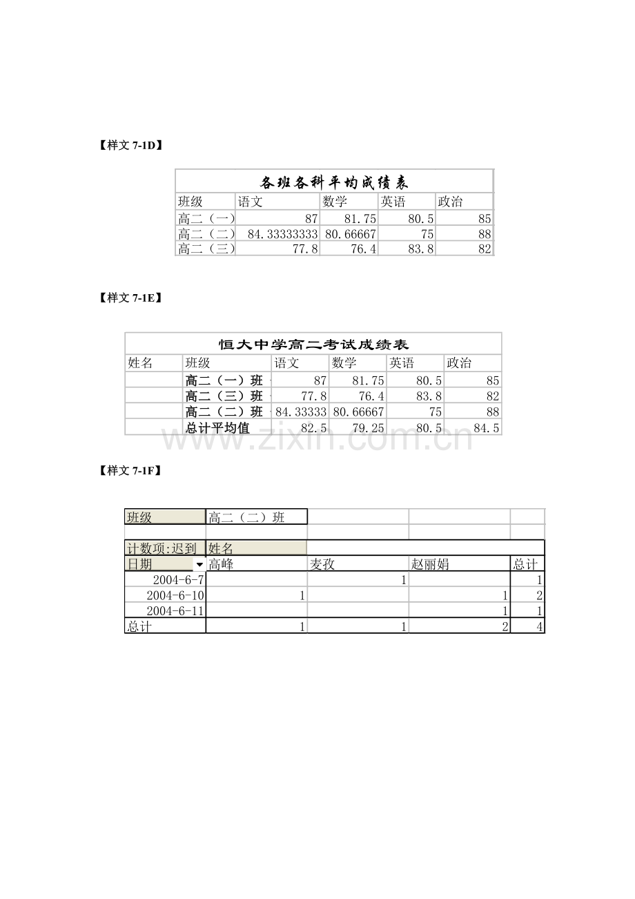 2023年新版办公软件考试试题.doc_第3页