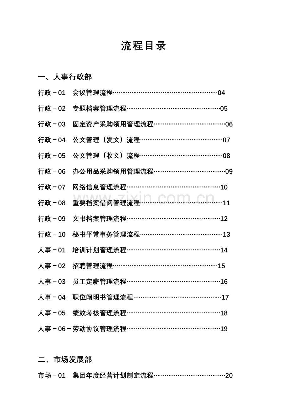 2023年浙江房地产集团公司全套流程.doc_第1页