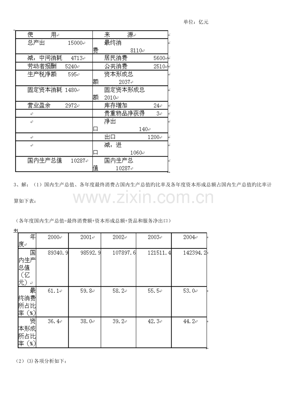 2023年国民经济核算新版形成性考核册答案新版.doc_第3页