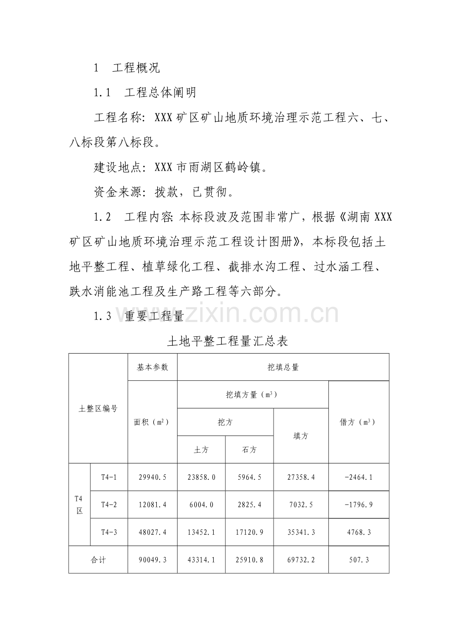 矿山治理施工方案.doc_第2页