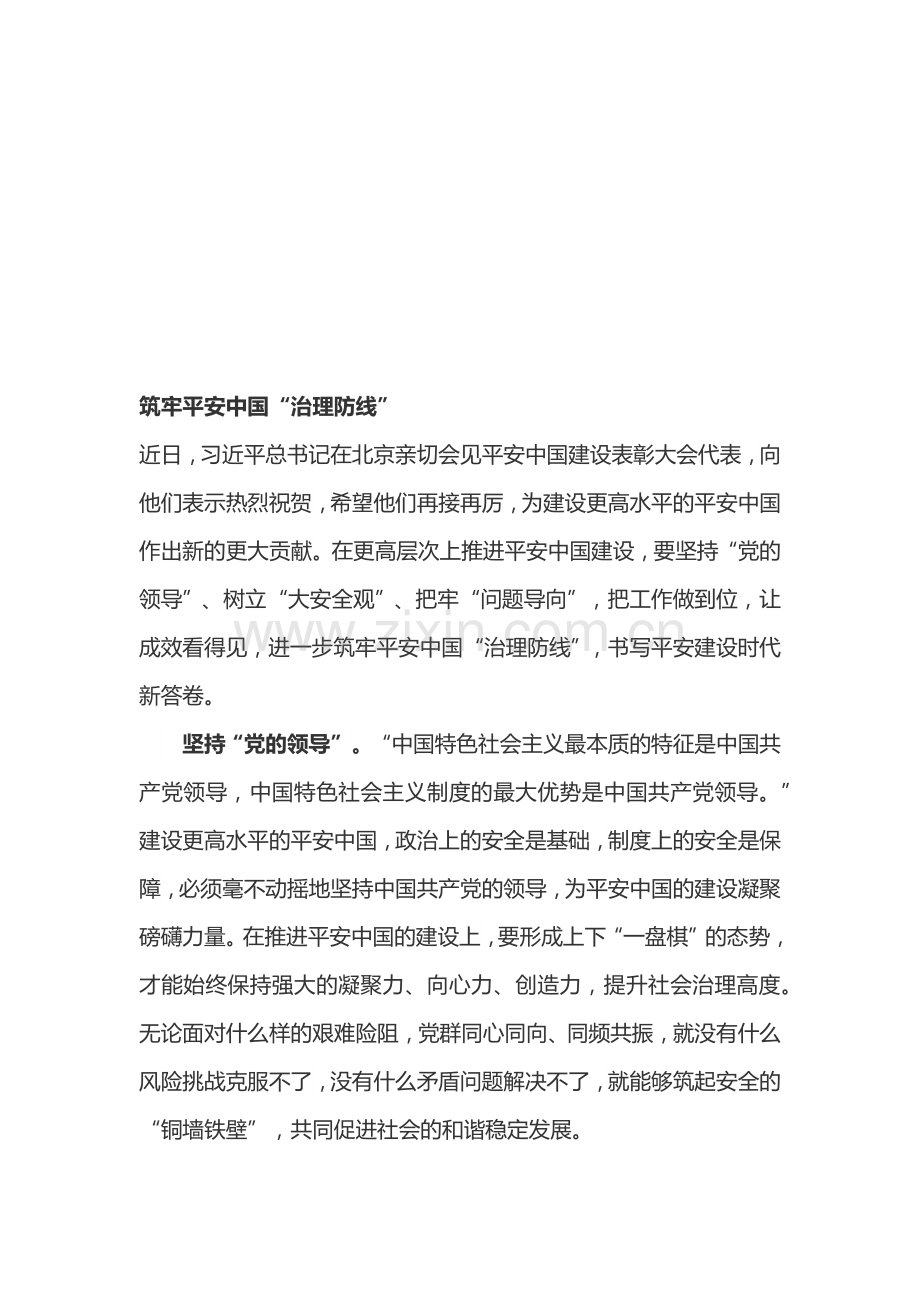 观看平安中国建设表彰大会有感心得体会3篇.docx_第3页