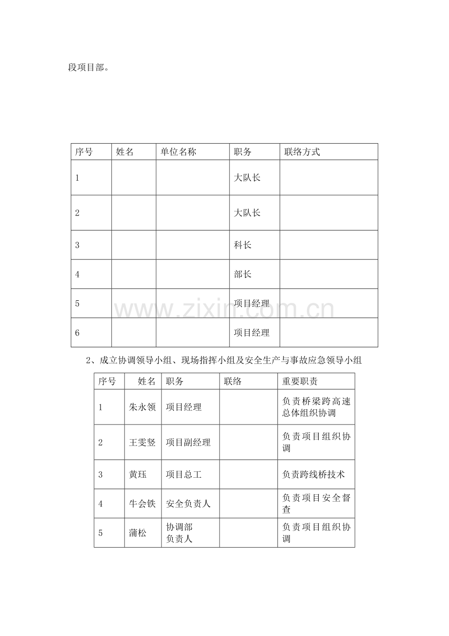 2023年高速公路互通施工安全生产应急预案.doc_第2页