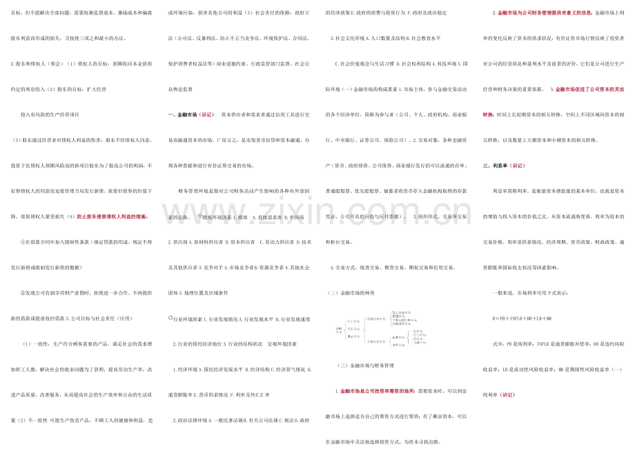 2023年版自考财务管理学00067复习资料考试专用.doc_第2页