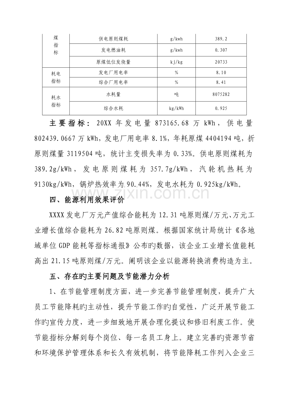 发电厂能源审计报告案例.doc_第3页