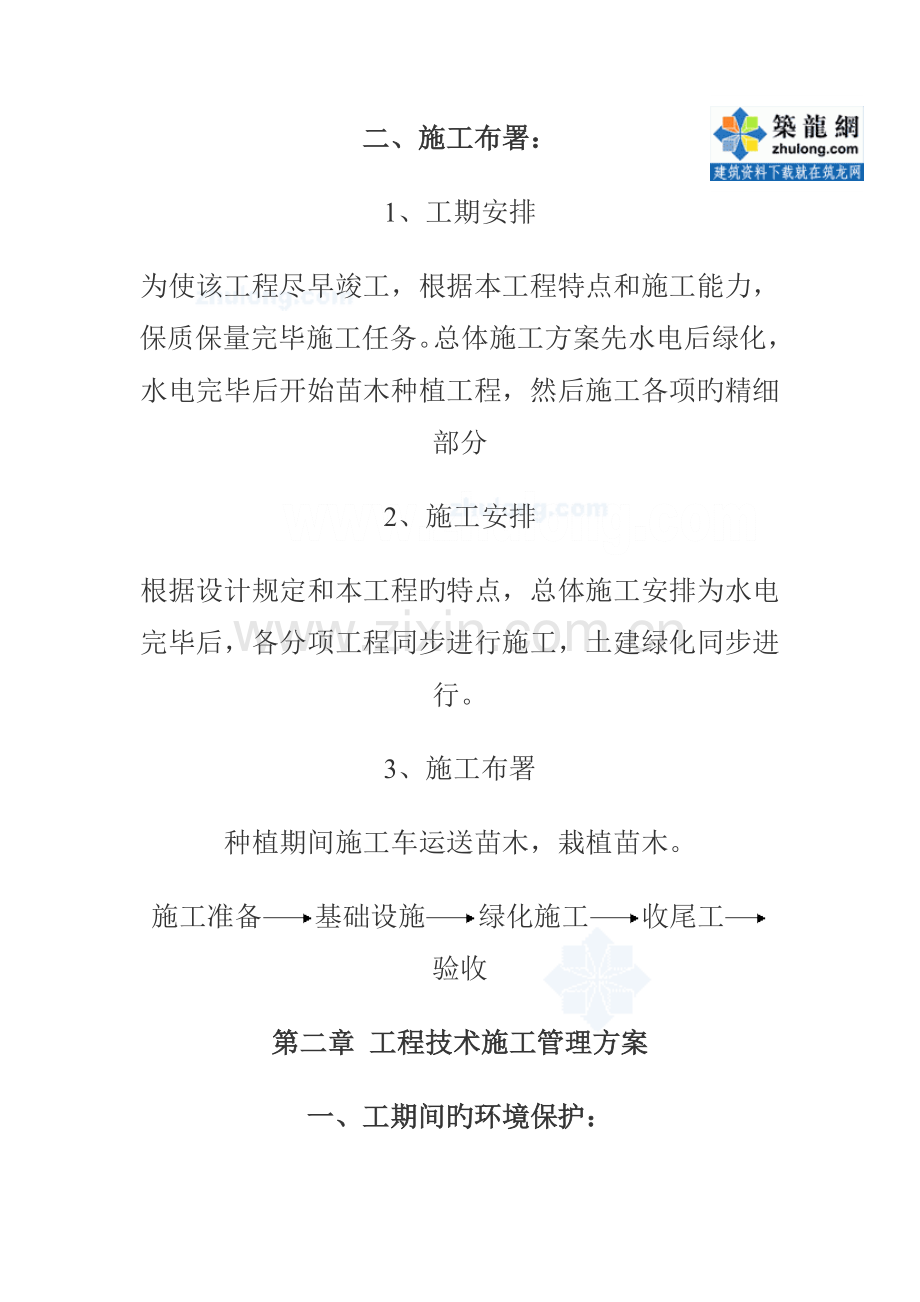 园林绿化现场施工组织设计.doc_第2页