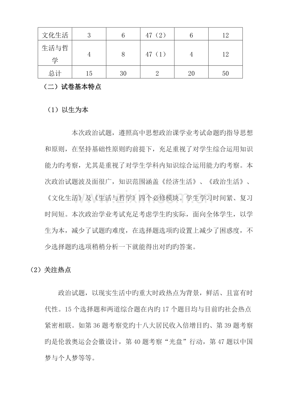 2023年安徽省普通高中学业水平测试.doc_第2页