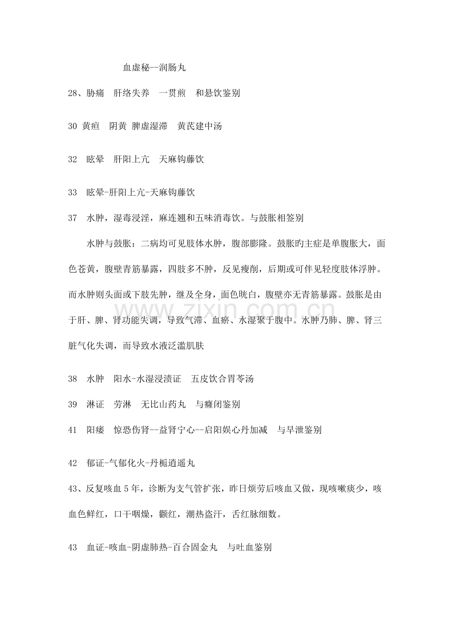 2023年中医执业医师技能考试第一站60题考点全附23站部分.docx_第3页