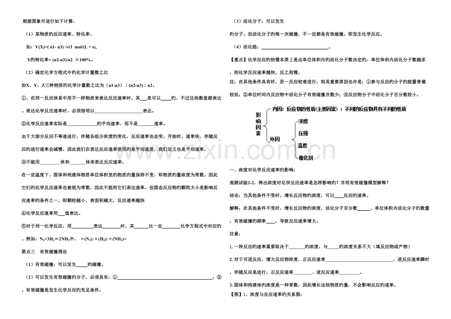 2023年选修四化学反应速率化学平衡知识点总结.doc_第2页