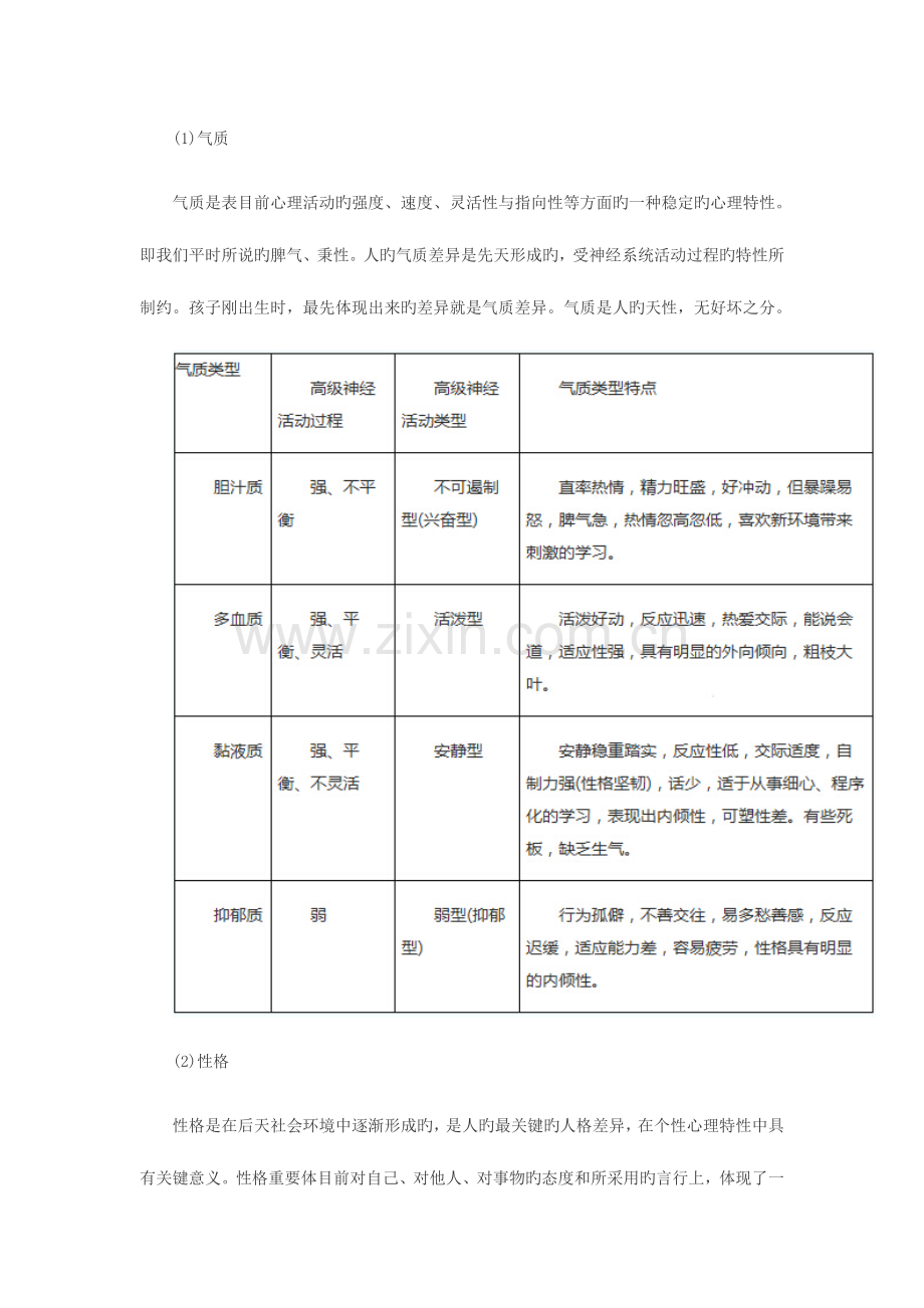 2023年河北教师资格考试中学教学知识与能力高频考点二十六中学生的人格发展.doc_第3页