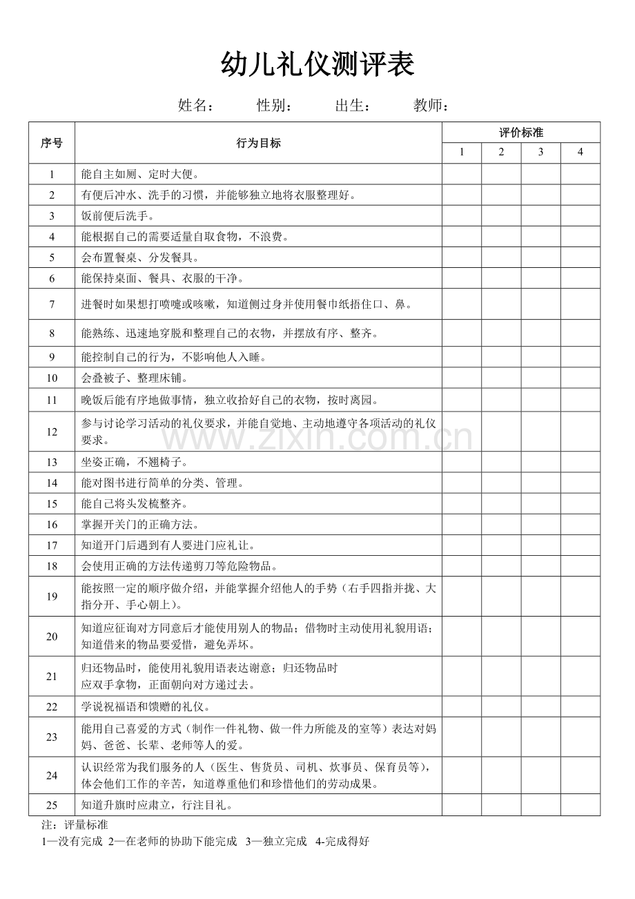 幼儿礼仪测评表.docx_第2页