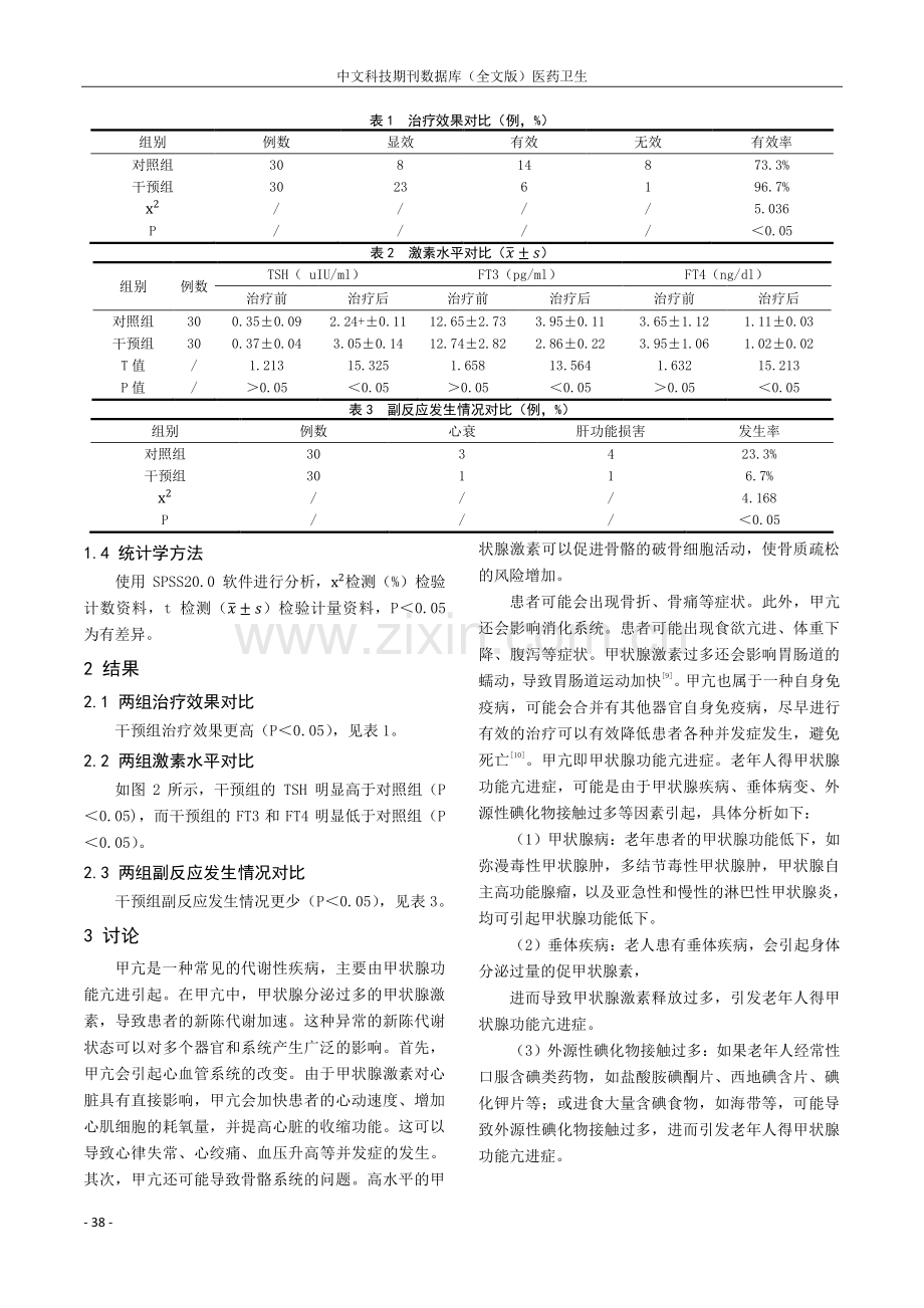 普萘洛尔与甲巯咪唑联合治疗老年甲亢的临床疗效观察.pdf_第2页