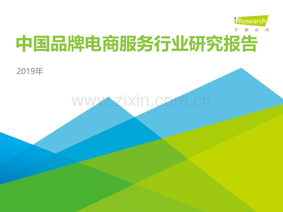 2019年中国品牌电商服务行业研究报告.pdf_第1页