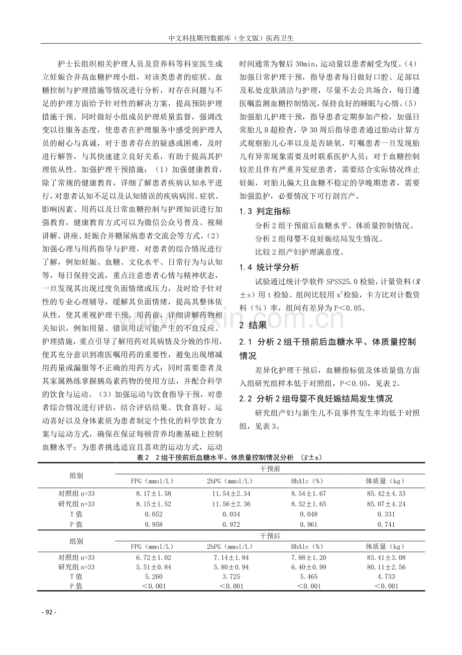 妊娠合并糖尿病的临床护理干预.pdf_第2页