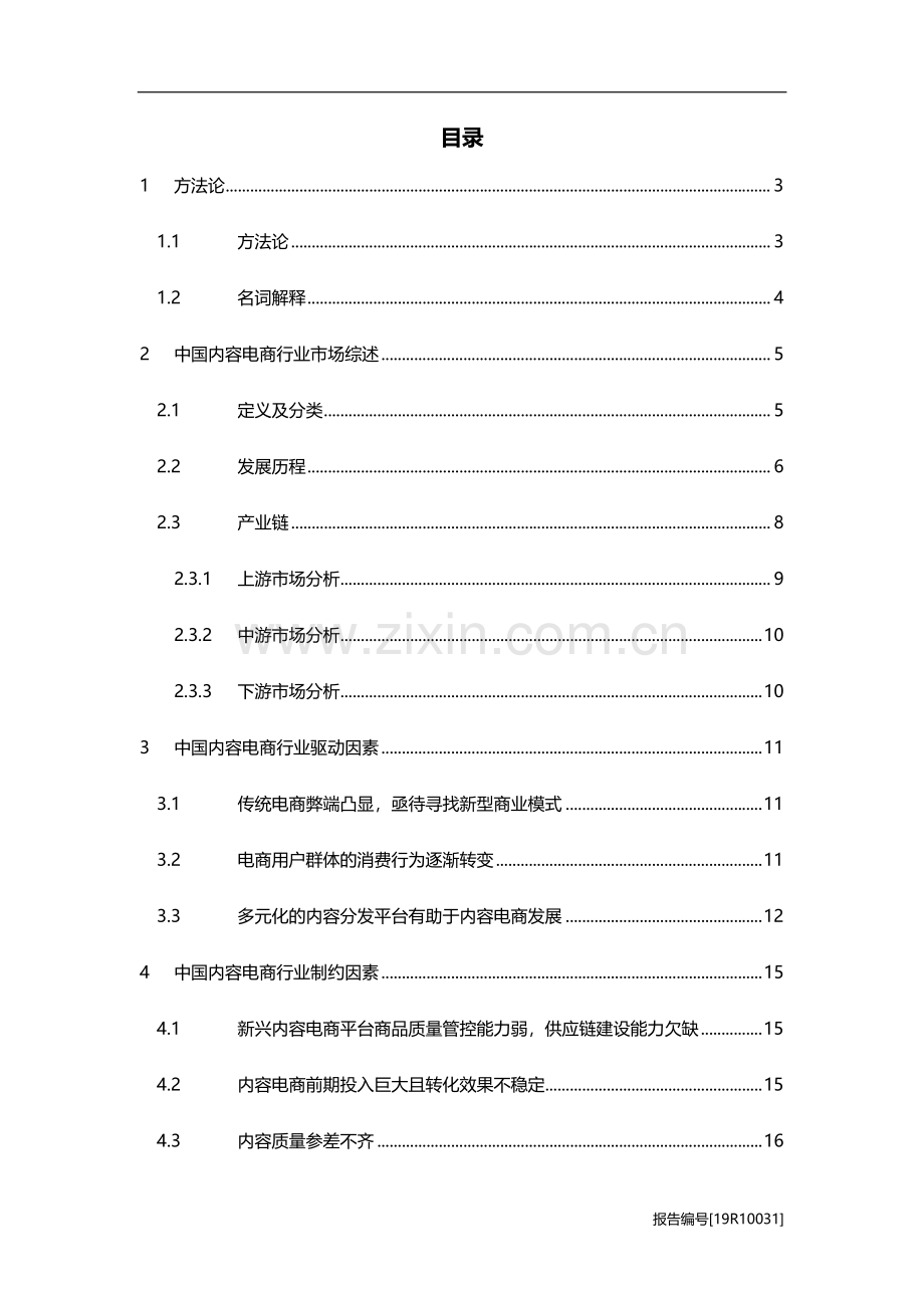 2019年中国内容电商行业市场研究.pdf_第2页