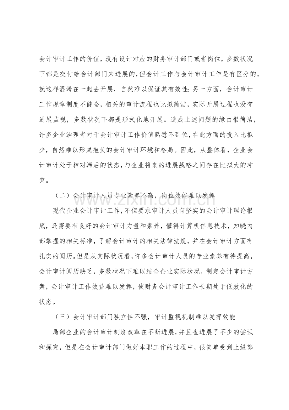 部分企业财务审计改善策略.docx_第2页