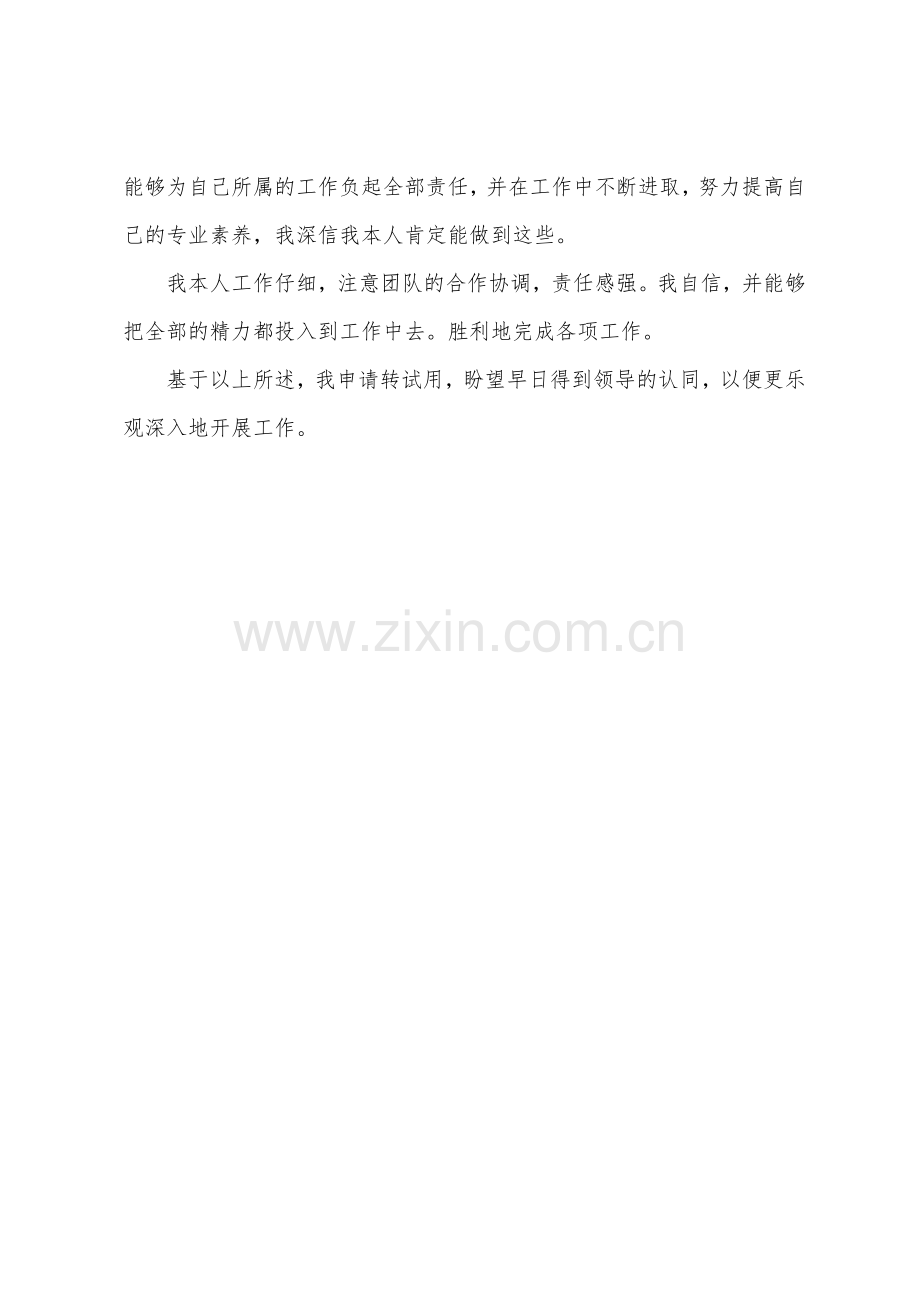 公司职员试用期转正工作小结.docx_第3页