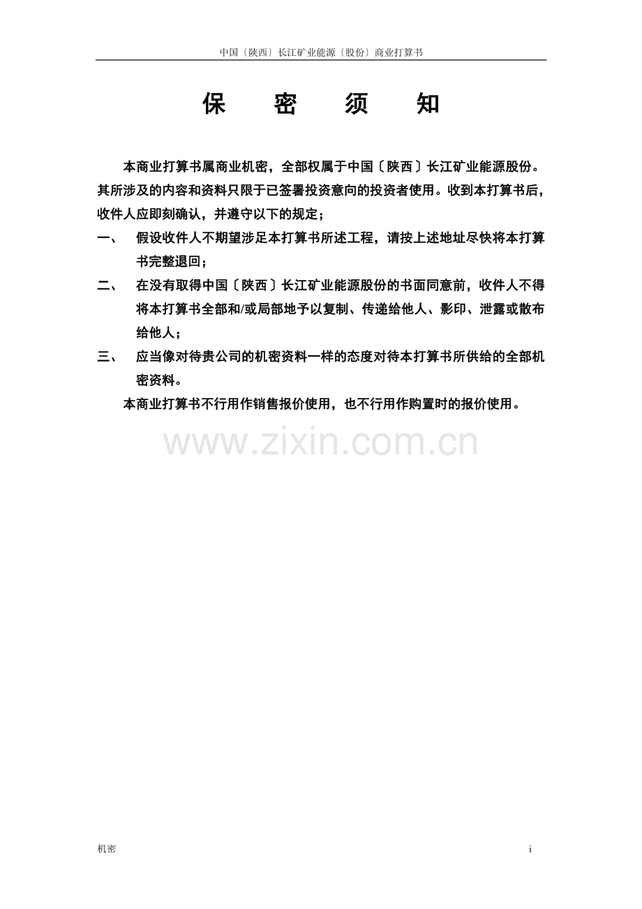 中国陕西长江矿业新能源股份有限公司.doc_第2页