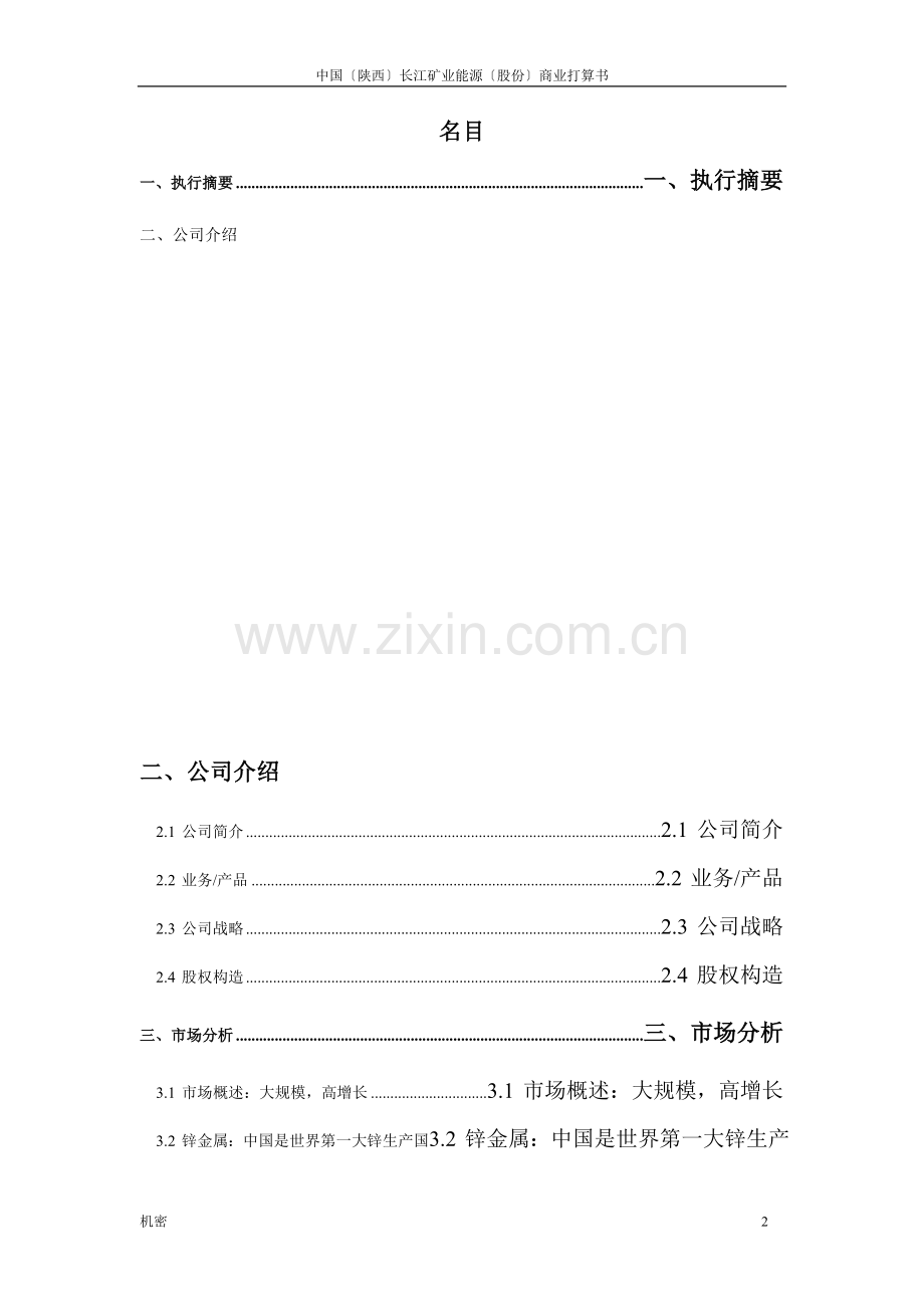 中国陕西长江矿业新能源股份有限公司.doc_第3页