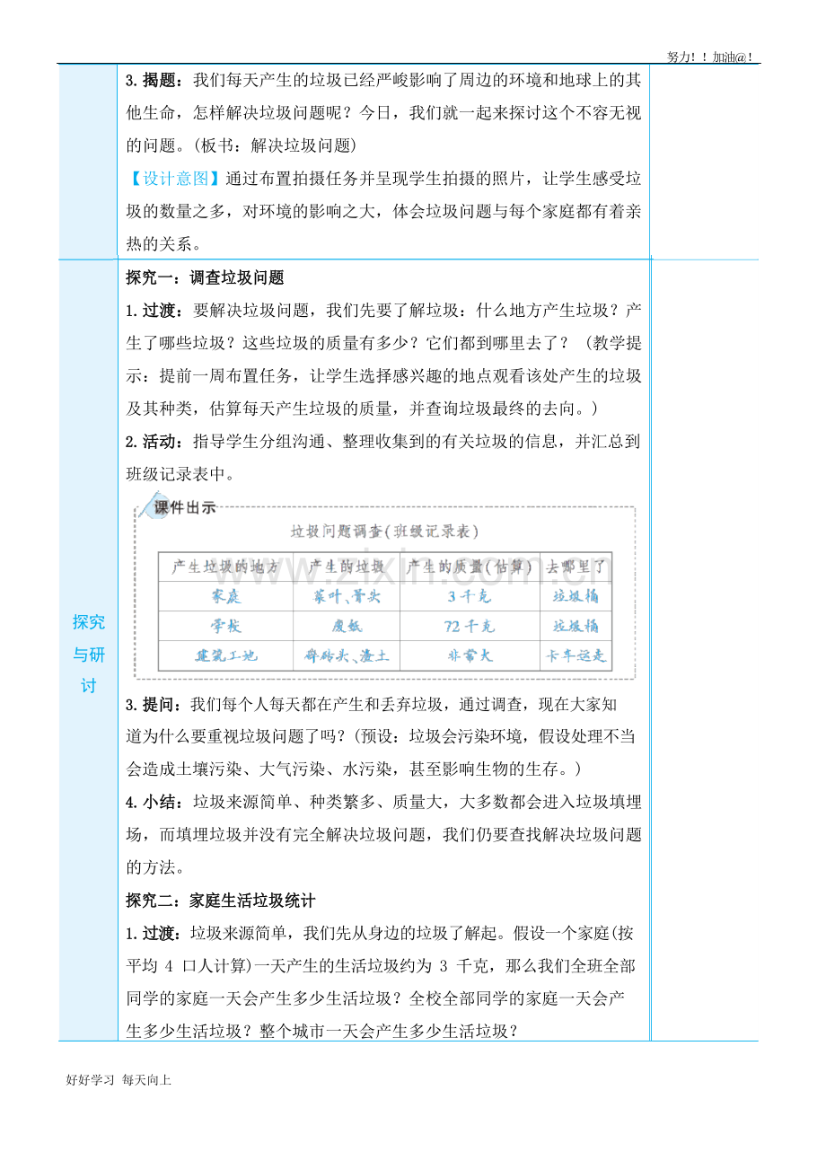 教科版五年级科学下册解决垃圾问题名师教学教案1.doc_第2页