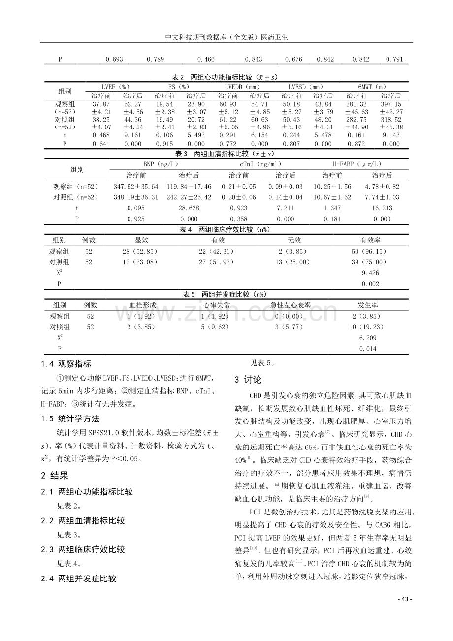 冠脉介入治疗对轻中度冠心病心衰患者的临床价值探析.pdf_第2页