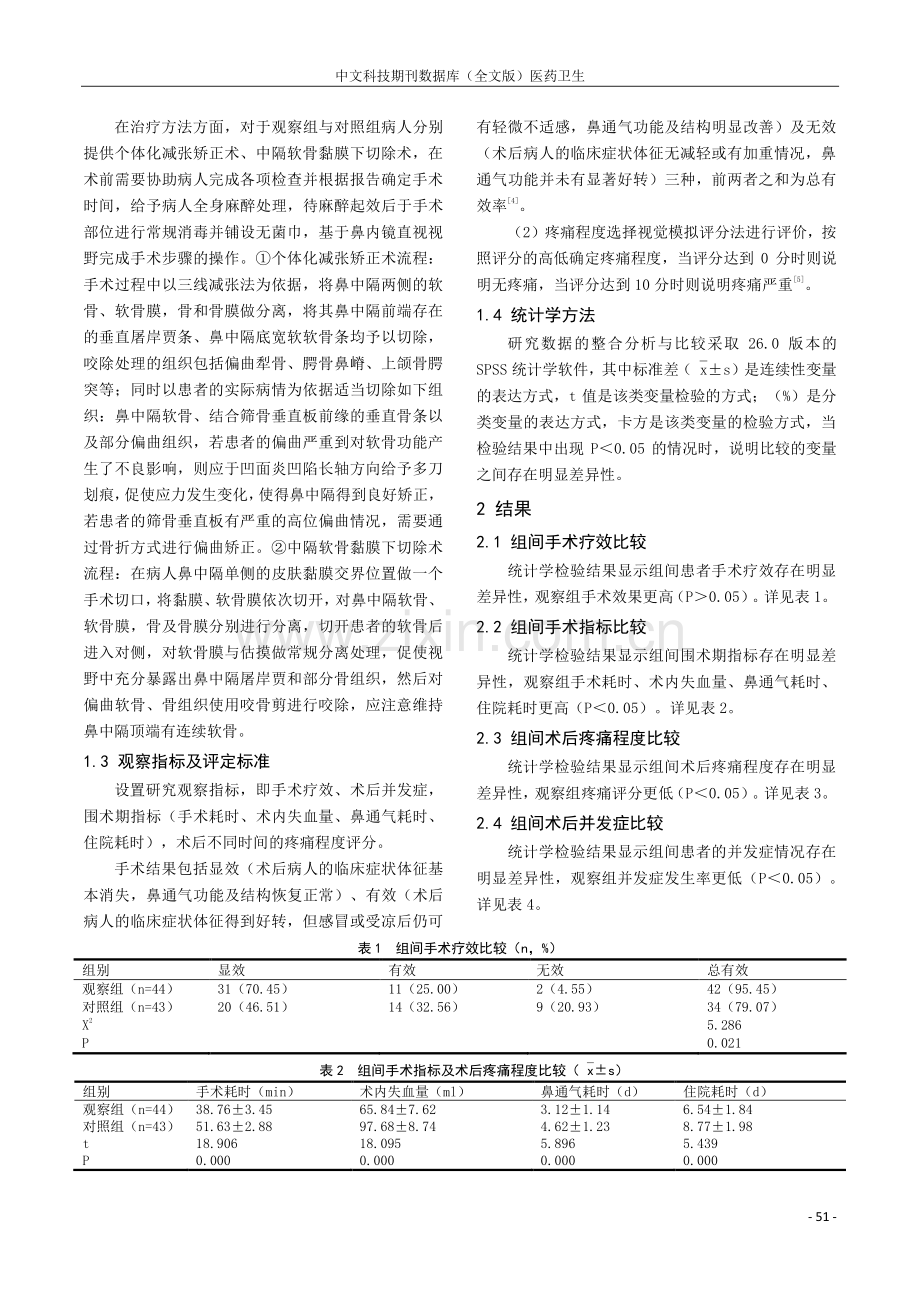 个体化减张矫正术在鼻中隔偏曲治疗中的应用效果与价值.pdf_第2页