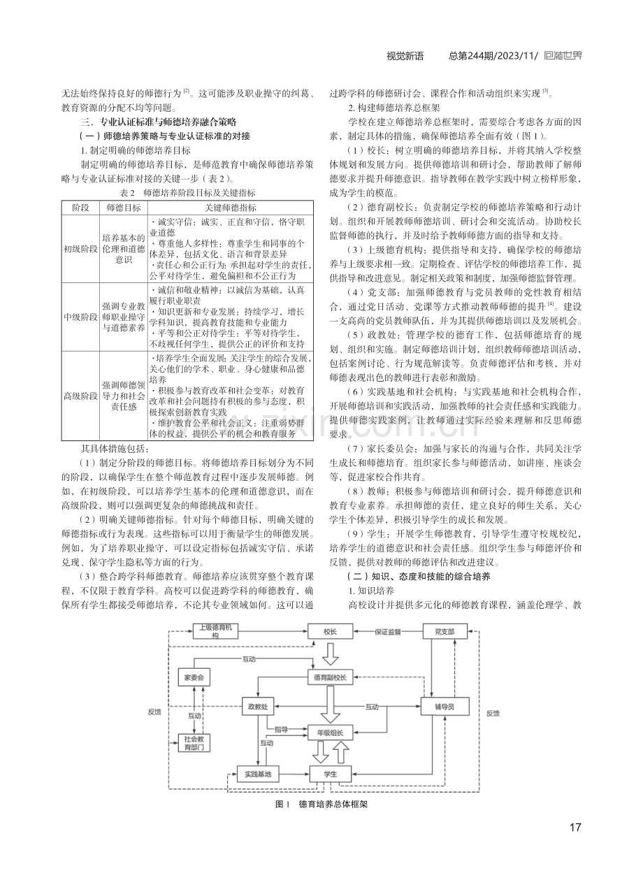 专业认证标准下师范大学生师德培养策略研究.pdf_第2页