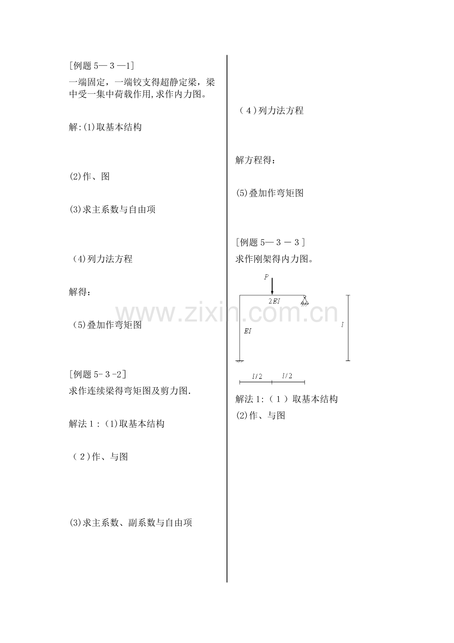 力法经典例题.doc_第1页