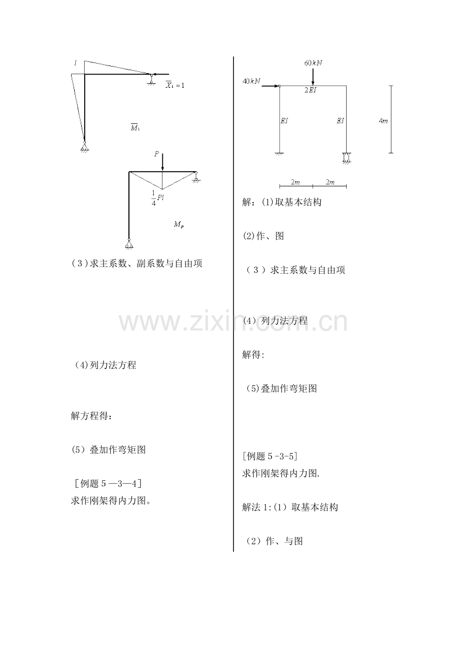 力法经典例题.doc_第3页