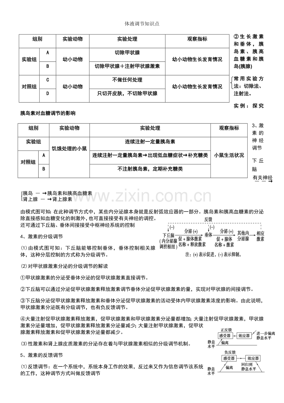 体液调节知识点.doc_第3页