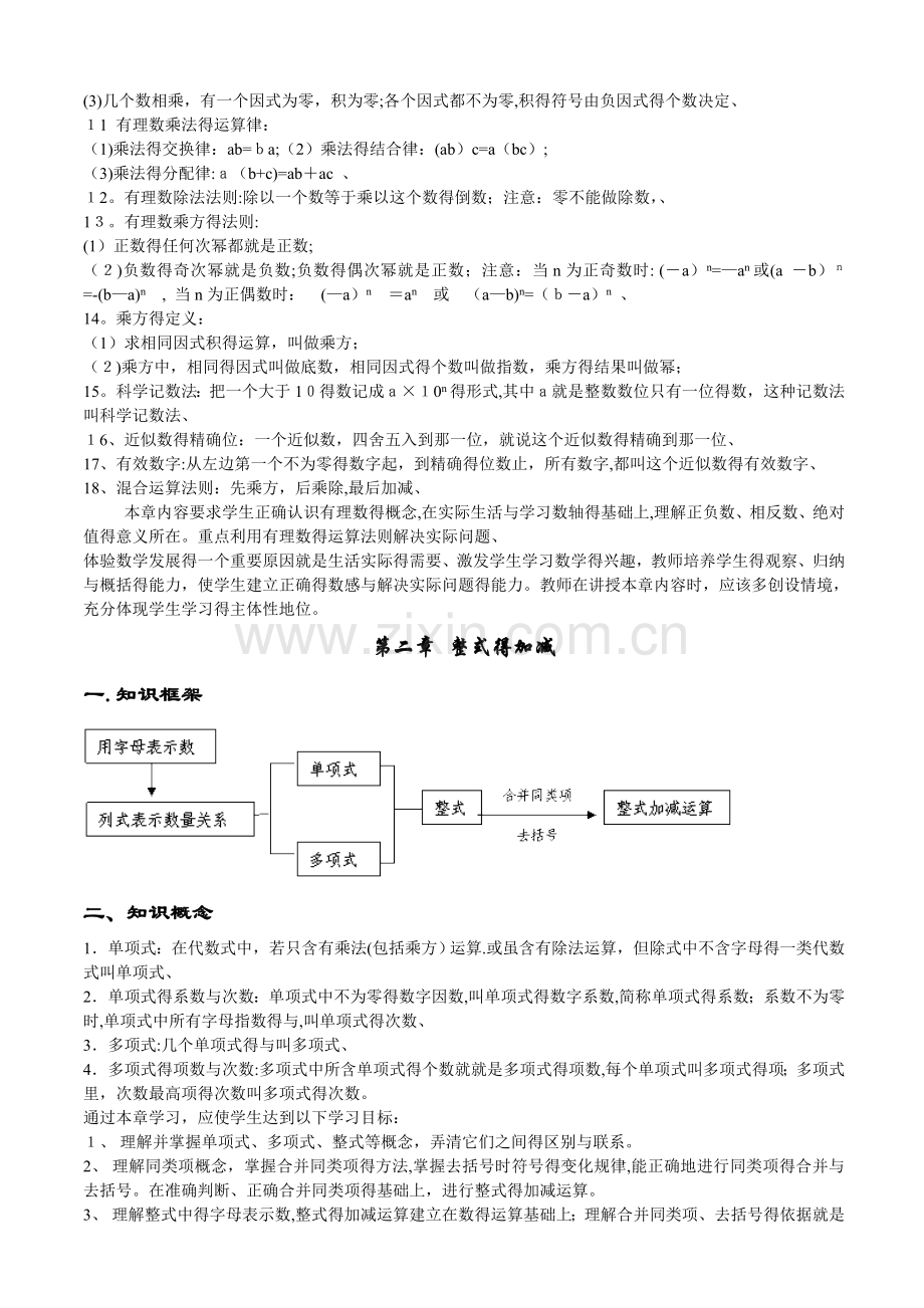 初中数学知识点全总结-初中数学所有知识点.doc_第2页