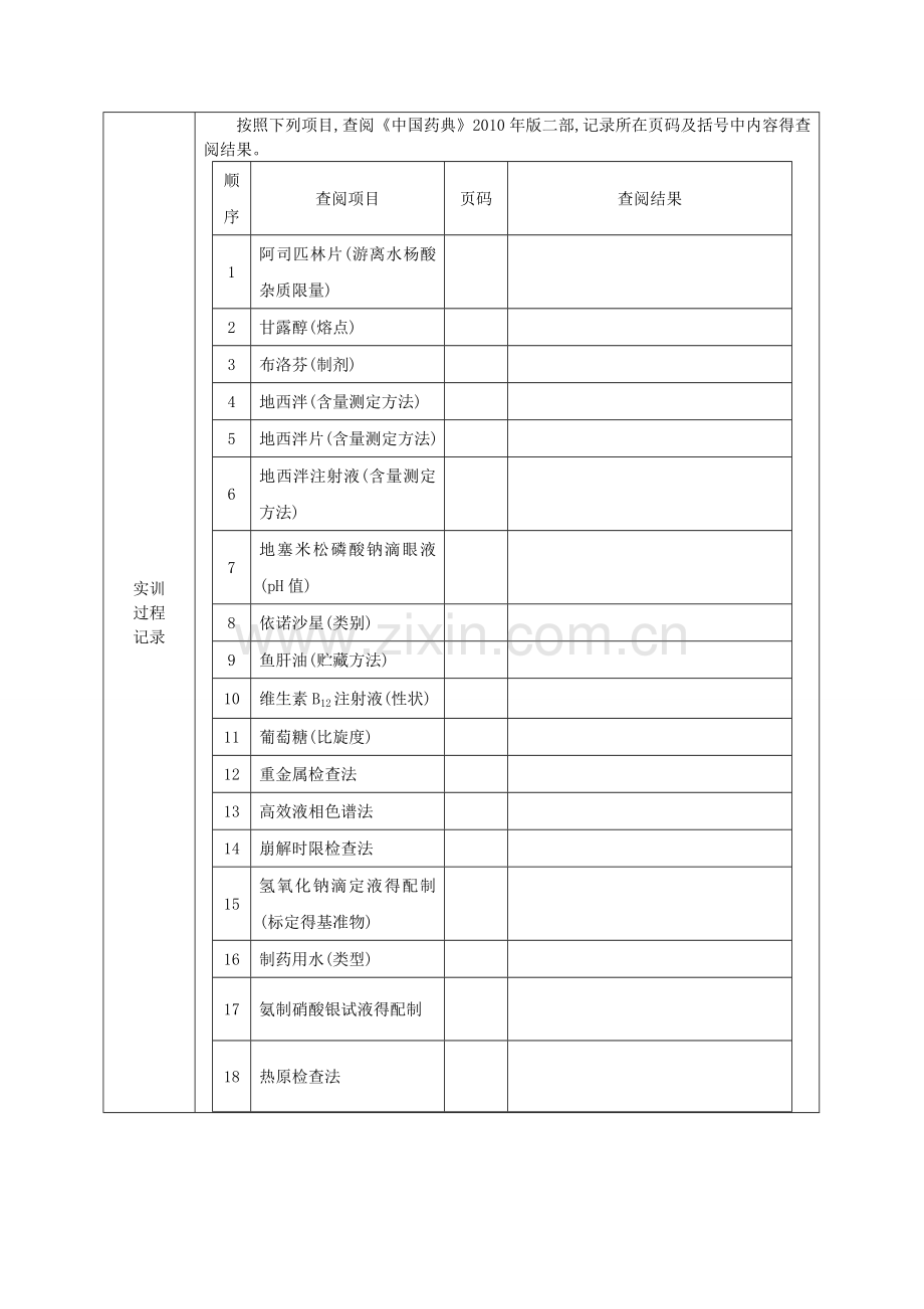 《药物分析》实训手册.doc_第2页