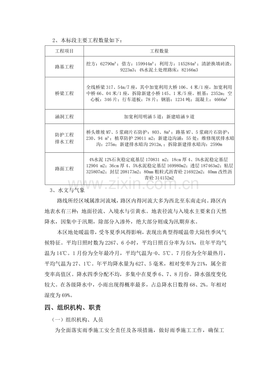 道路桥梁工程雨季专项施工方案.doc_第2页