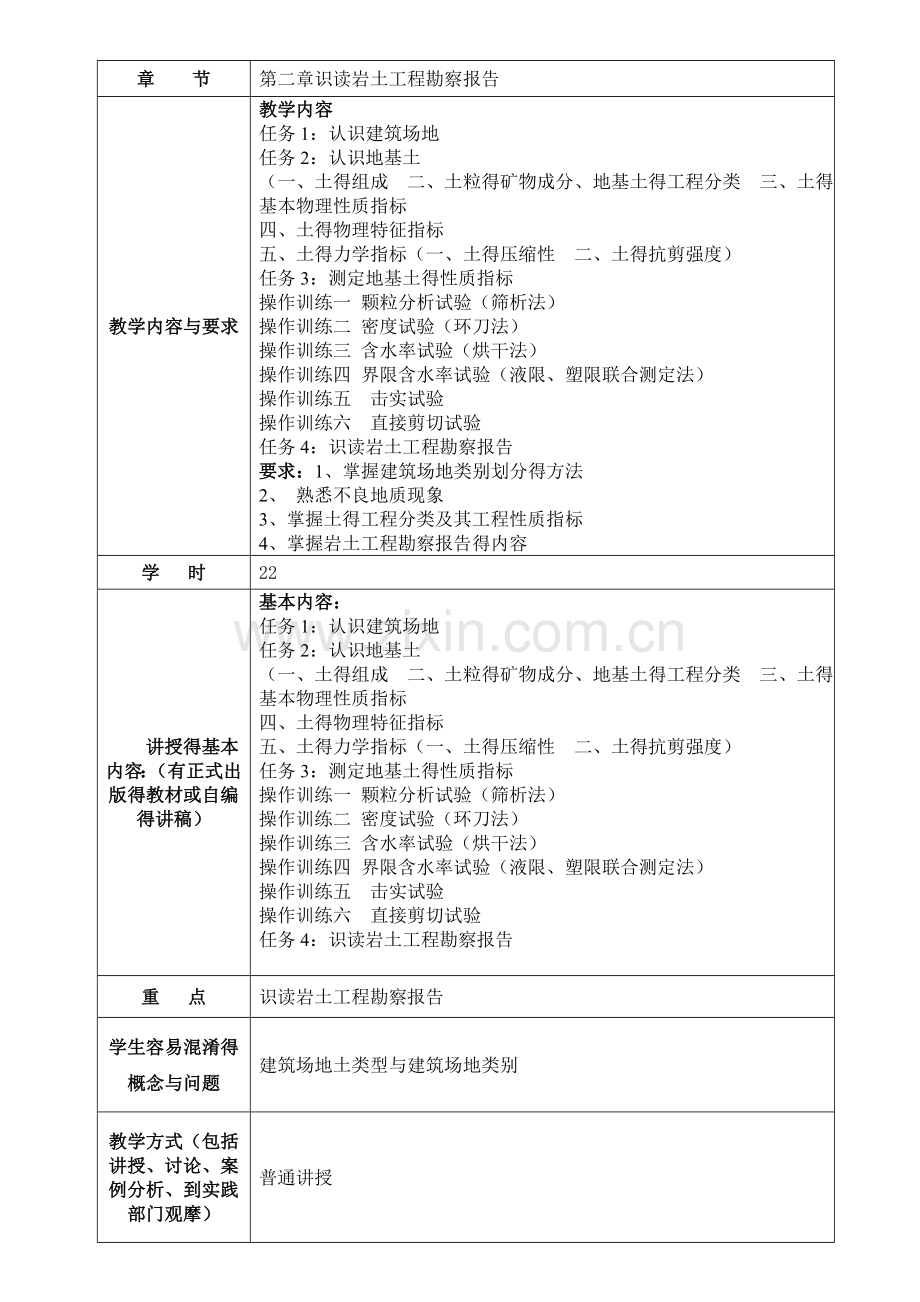 基础工程施工教案.doc_第2页