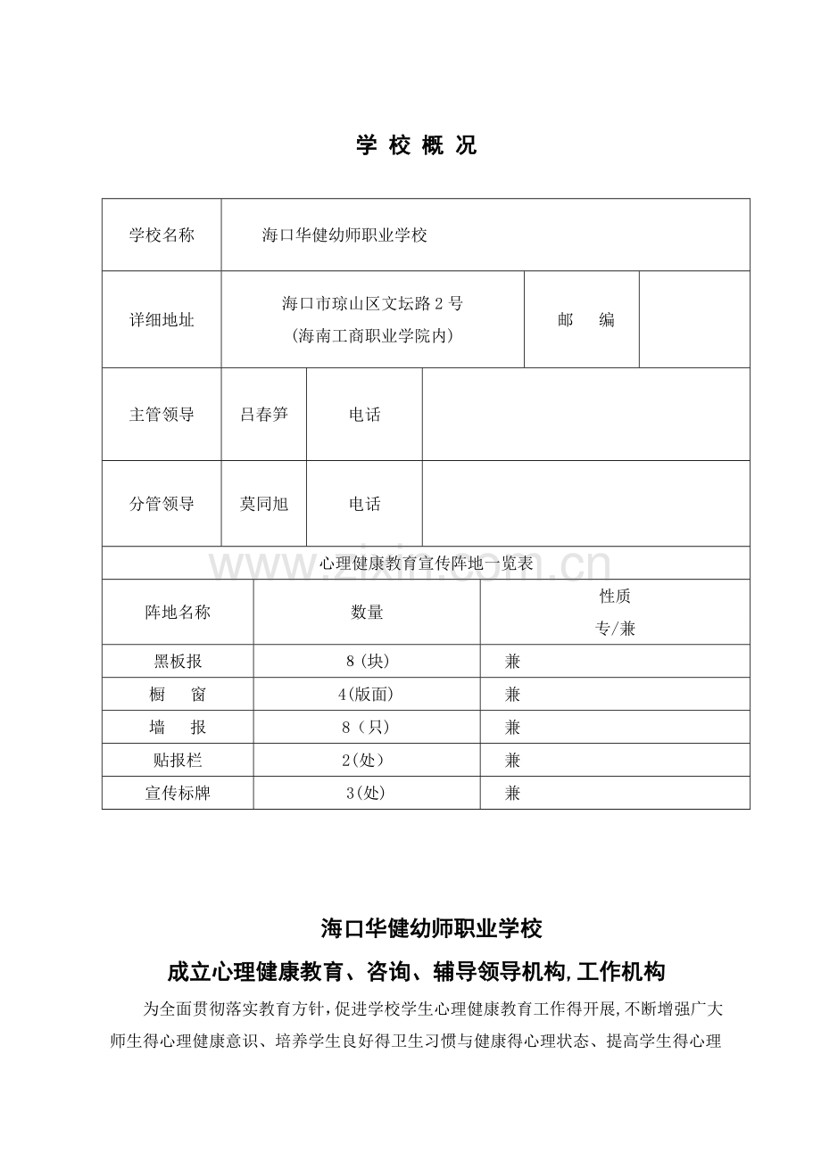 学校心理健康教育档案.doc_第3页