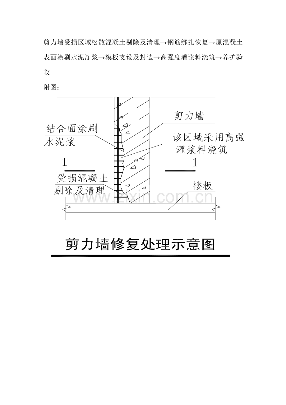 剪力墙置换修复加固施工方案.doc_第3页