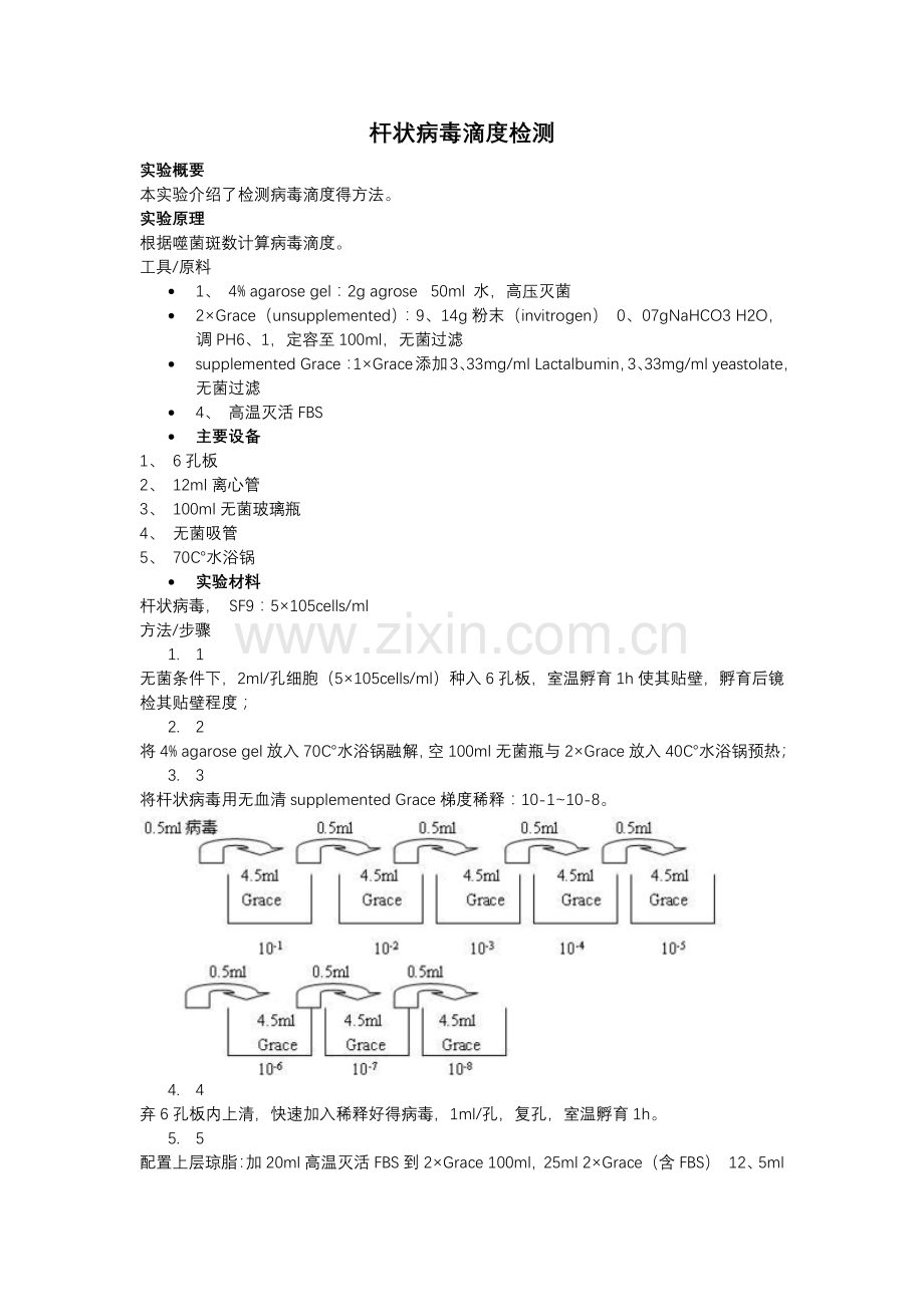 噬菌斑测病毒滴度.doc_第1页