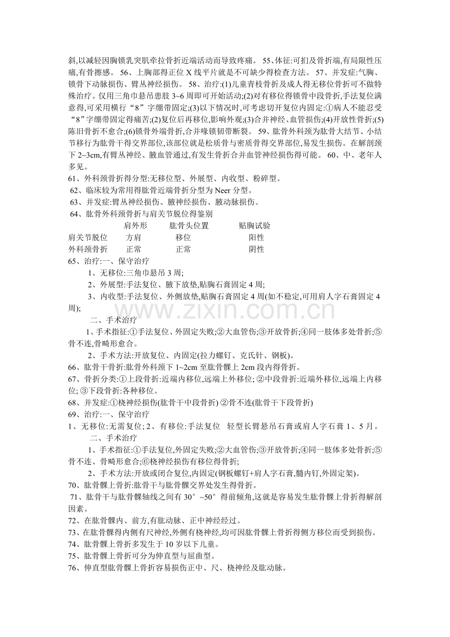 外科学骨科部分复习资料.doc_第3页