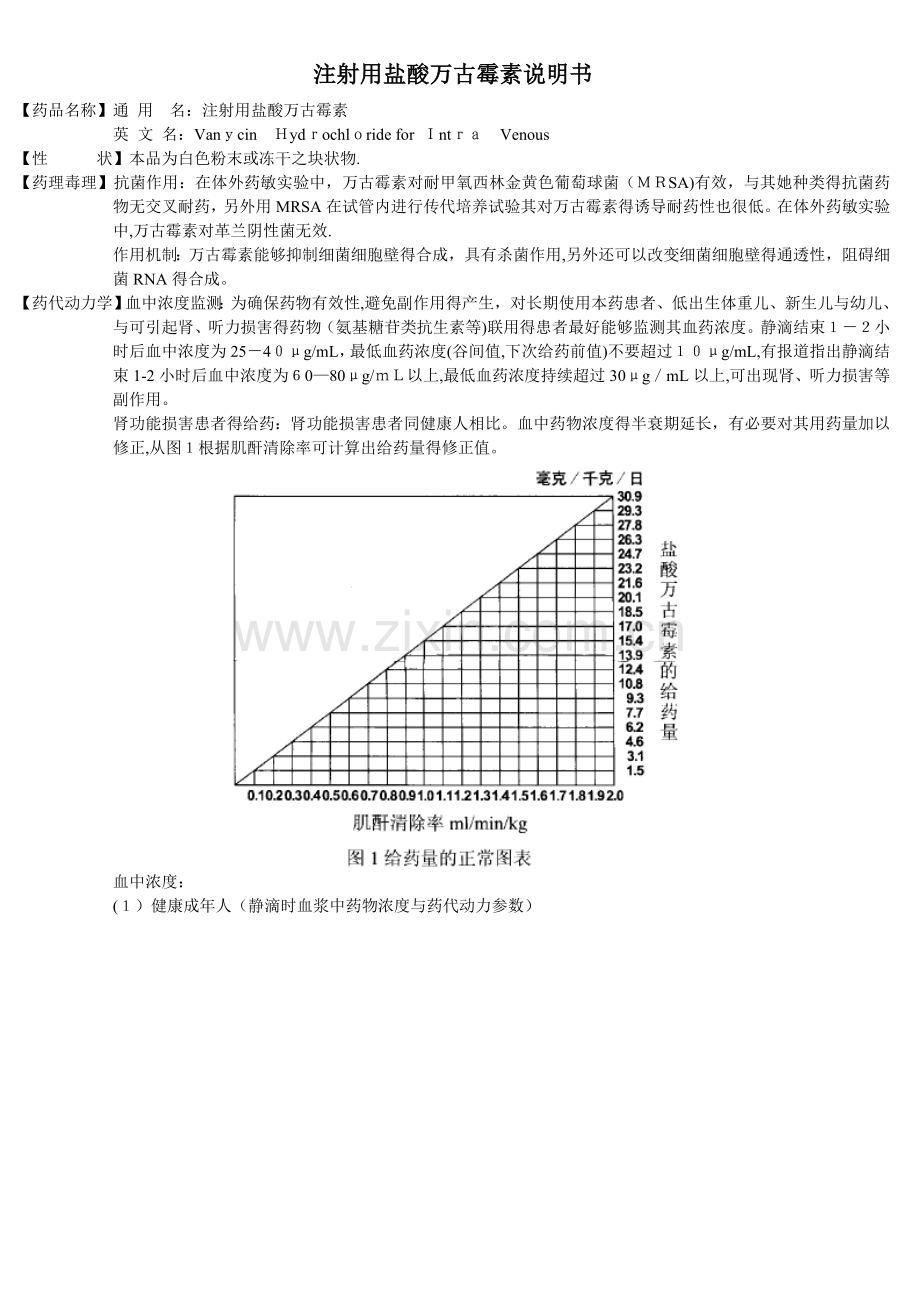 万古霉素说明书.doc_第1页