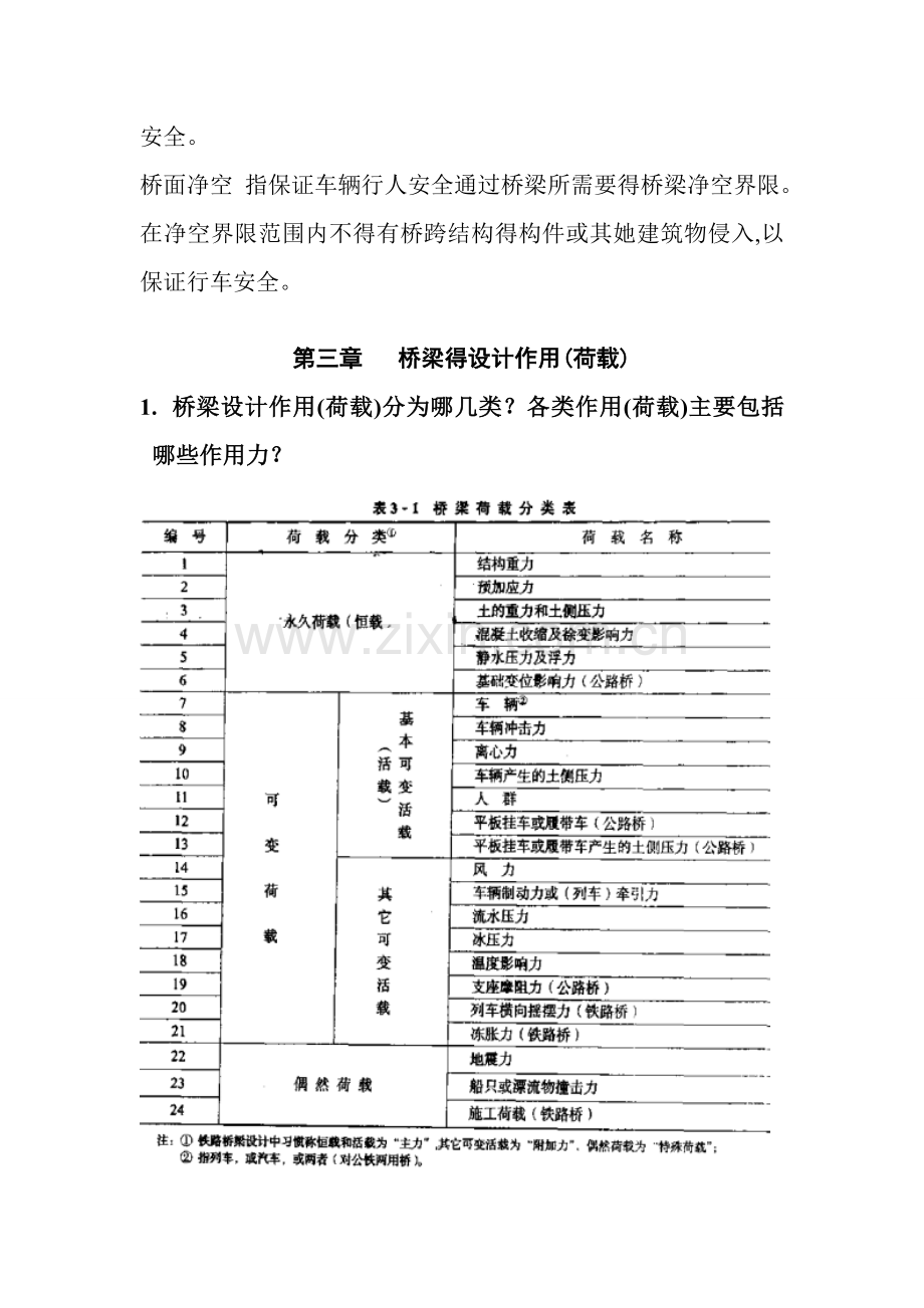 《桥梁工程概论》题型及复习题.doc_第3页