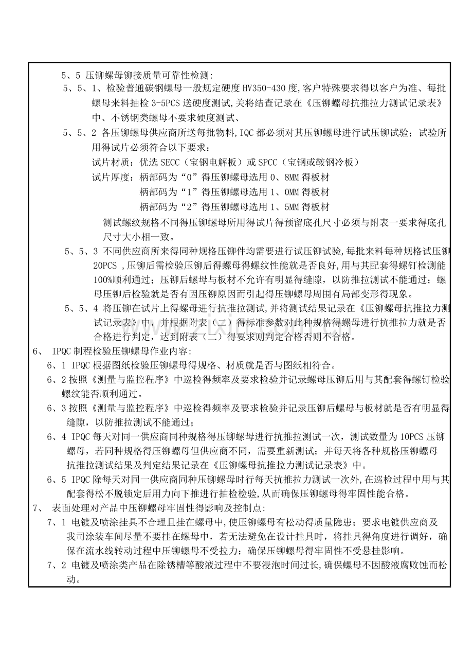 压铆螺母检验作业指导书.doc_第2页