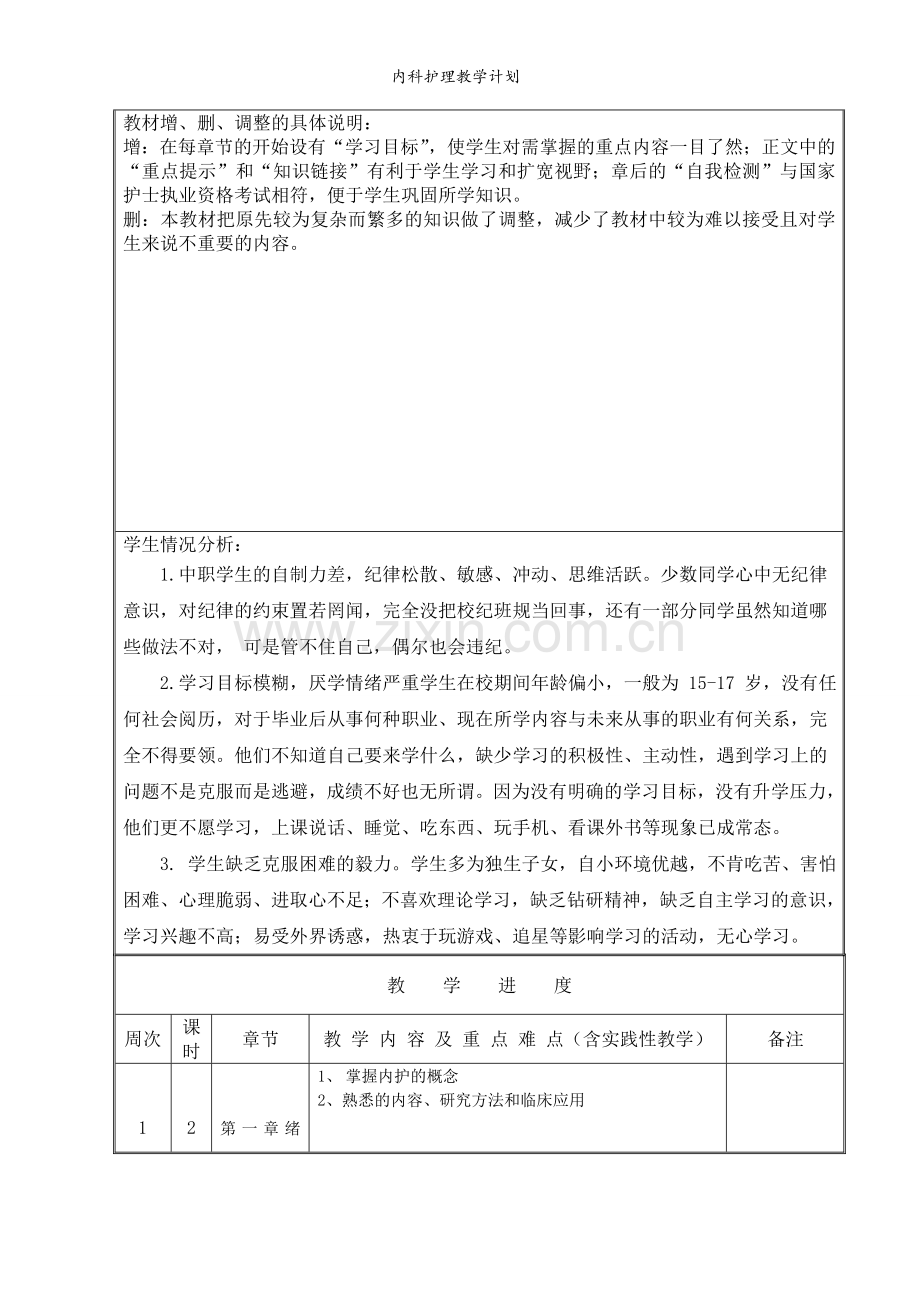 内科护理教学计划.doc_第3页